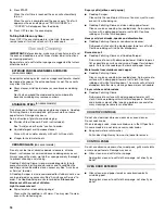 Preview for 18 page of Whirlpool 9782474A Use And Care Manual