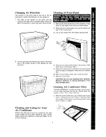 Preview for 5 page of Whirlpool AC1 352 Use & Care Manual