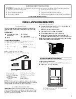 Preview for 3 page of Whirlpool ACC082XR0 Use And Care Manual