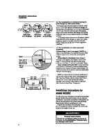 Preview for 8 page of Whirlpool ACC602 Installation Instructions Manual