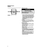 Preview for 14 page of Whirlpool ACC602 Installation Instructions Manual