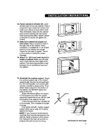 Preview for 11 page of Whirlpool ACM 152XE0 Installation & User Manual