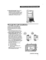 Preview for 13 page of Whirlpool ACM 152XE0 Installation & User Manual