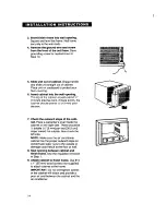 Preview for 14 page of Whirlpool ACM 152XE0 Installation & User Manual