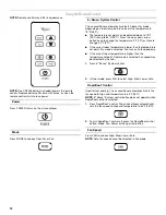 Preview for 12 page of Whirlpool ACQ088PV Use And Care Manual