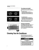 Preview for 4 page of Whirlpool ACQ142 Use & Care Manual