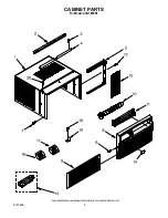 Preview for 5 page of Whirlpool ACQ189XR1 Parts List