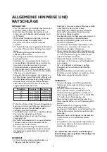 Preview for 5 page of Whirlpool AFB 900 Instructions For Use Manual