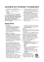 Preview for 26 page of Whirlpool AFB 900 Instructions For Use Manual