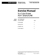 Preview for 1 page of Whirlpool AGH 326/01/G/NE Service Manual