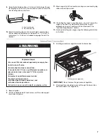 Preview for 7 page of Whirlpool AGR3300XDW Installation Instructions Manual