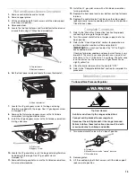 Preview for 13 page of Whirlpool AGR3300XDW Installation Instructions Manual