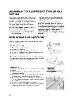 Preview for 10 page of Whirlpool AKM 489 Instructions For Use Manual