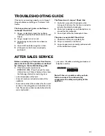 Preview for 13 page of Whirlpool AKM 489 Instructions For Use Manual