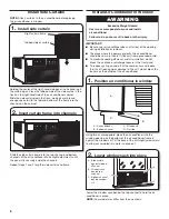 Preview for 8 page of Whirlpool AMAP151BW Use And Care Manual