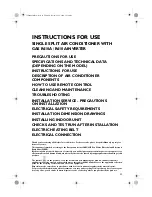 Whirlpool AMC 990 Instructions For Use Manual preview