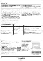 Preview for 12 page of Whirlpool AMW 730/NB Daily Reference Manual