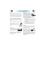 Preview for 4 page of Whirlpool AMW 735 Instructions For Use Manual