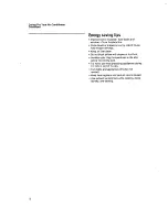 Preview for 8 page of Whirlpool BHAC1000XS0 Use & Care Manual