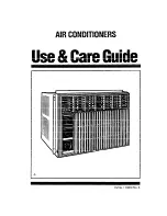 Preview for 1 page of Whirlpool BHAC1400XS0 Use And Care Manual