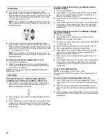 Preview for 16 page of Whirlpool CA15WYR0 Use And Care Manual