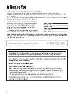 Preview for 2 page of Whirlpool CGS365H Troubleshooting Manual