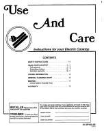 Preview for 1 page of Whirlpool CSEA300ACD Use And Care Manual