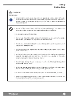 Preview for 37 page of Whirlpool DS201HB Operating Instructions Manual