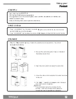 Preview for 45 page of Whirlpool DS201HB Operating Instructions Manual