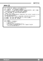 Preview for 17 page of Whirlpool DS201NB Operating Instructions Manual