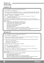 Preview for 42 page of Whirlpool DS201NB Operating Instructions Manual