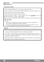 Preview for 48 page of Whirlpool DS201NB Operating Instructions Manual