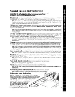 Preview for 11 page of Whirlpool DU1099XT Series Use & Care Manual