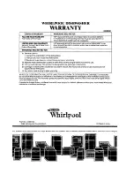 Preview for 16 page of Whirlpool DU1099XT Series Use & Care Manual