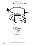 Preview for 5 page of Whirlpool DU1100XTPB3 Parts List