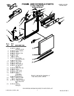 Whirlpool DU900PCDQ3 Parts Manual preview