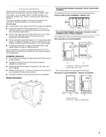 Preview for 5 page of Whirlpool Duet WFW9200SQ04 Use & Care Manual