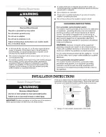 Preview for 7 page of Whirlpool Duet WFW9200SQ04 Use & Care Manual