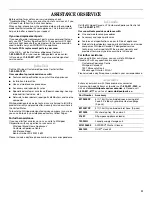 Preview for 23 page of Whirlpool Duet WFW9470WL Use And Care Manual