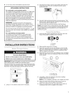 Preview for 7 page of Whirlpool Duet WFW9470WL00 Use & Care Manual