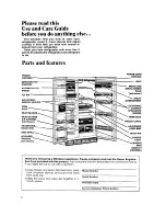 Preview for 2 page of Whirlpool ED25DW Use & Care Manual