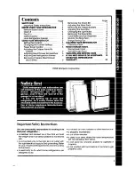 Preview for 3 page of Whirlpool ED25DW Use & Care Manual