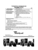 Preview for 20 page of Whirlpool ED25DW Use & Care Manual