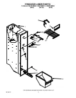 Preview for 5 page of Whirlpool ED2VHGXMB01 Parts List