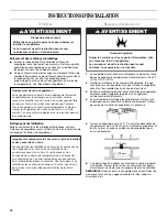 Preview for 12 page of Whirlpool EH101FXR Use And Care Manual