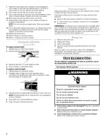 Preview for 6 page of Whirlpool EH101FXRQ01 Use & Care Manual