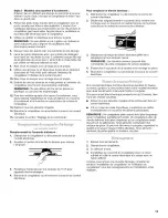 Preview for 13 page of Whirlpool EH101FXRQ01 Use & Care Manual