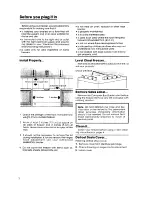 Preview for 2 page of Whirlpool EH120CXL Use And Care Manual