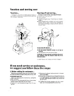 Preview for 10 page of Whirlpool EH120F Use & Care Manual