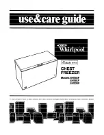 Whirlpool EH15EF Use & Care Manual preview